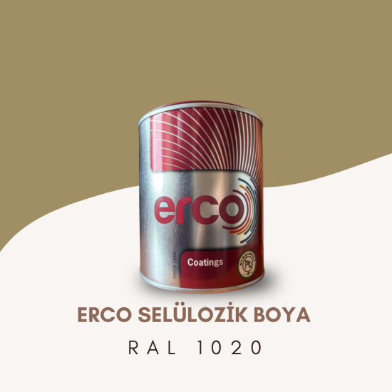 ERCO Selülozik Boya RAL 1020 ERCO Selülozik Boya RAL 1020