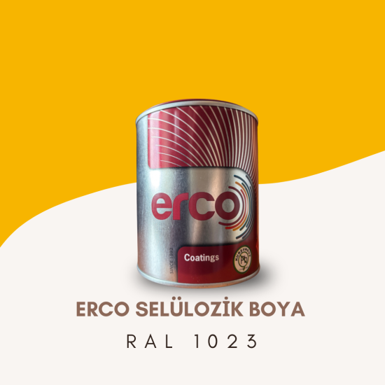 ERCO Selülozik Boya RAL 1023 ERCO Selülozik Boya RAL 1023