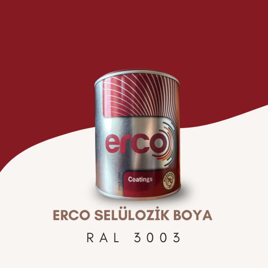 ERCO Selülozik Boya RAL 3003 ERCO Selülozik Boya RAL 3003