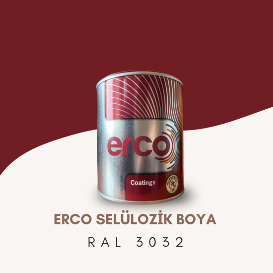 ERCO Selülozik Boya RAL 3032 ERCO Selülozik Boya RAL 3032