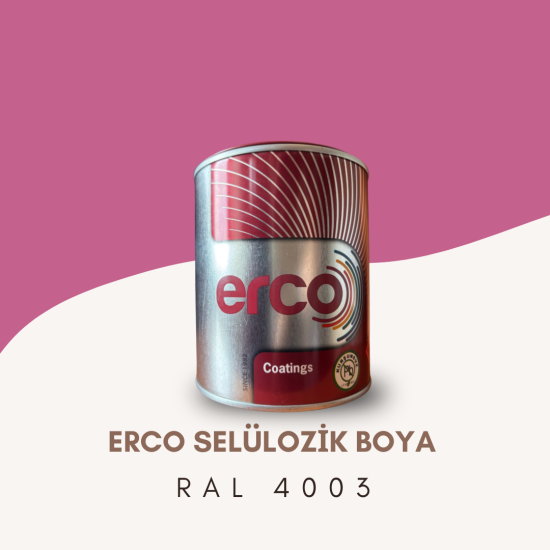ERCO Selülozik Boya RAL 4003 ERCO Selülozik Boya RAL 4003