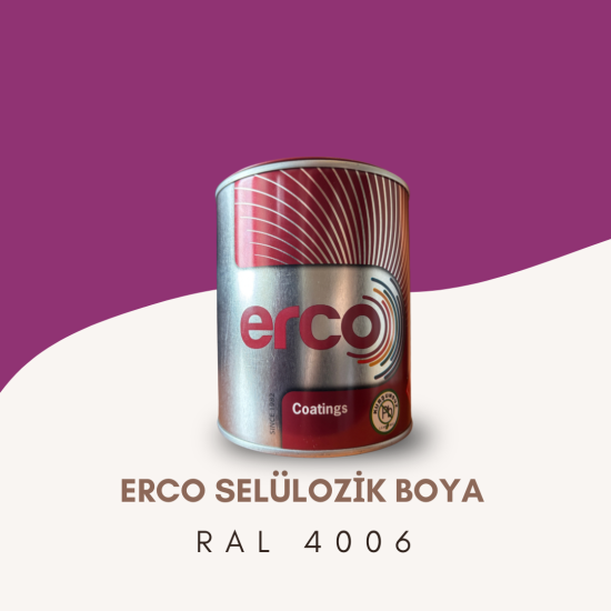 ERCO Selülozik Boya RAL 4006 ERCO Selülozik Boya RAL 4006