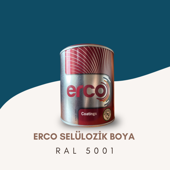 ERCO Selülozik Boya RAL 5001 ERCO Selülozik Boya RAL 5001