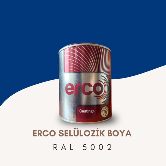 ERCO Selülozik Boya RAL 5002 ERCO Selülozik Boya RAL 5002