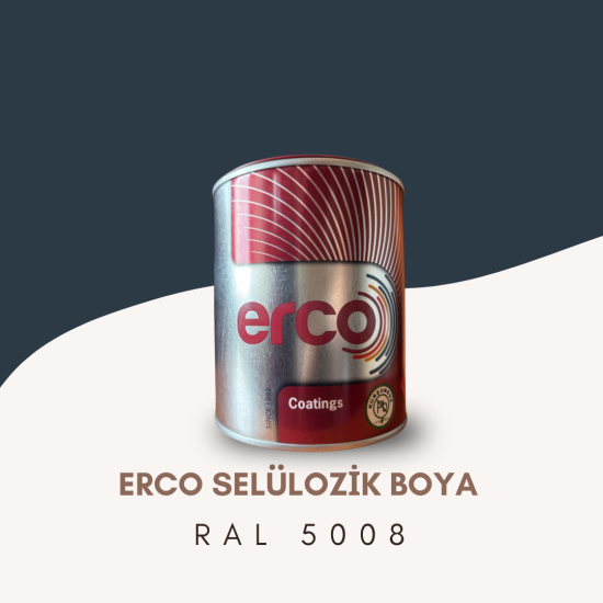 ERCO Selülozik Boya RAL 5008 ERCO Selülozik Boya RAL 5008