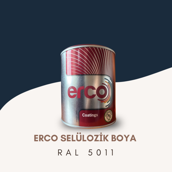 ERCO Selülozik Boya RAL 5011 ERCO Selülozik Boya RAL 5011