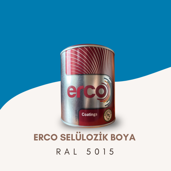 ERCO Selülozik Boya RAL 5015 ERCO Selülozik Boya RAL 5015
