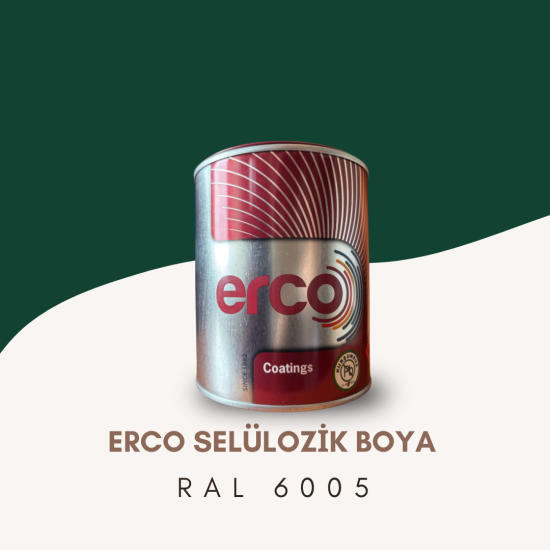 ERCO Selülozik Boya RAL 6005 ERCO Selülozik Boya RAL 6005