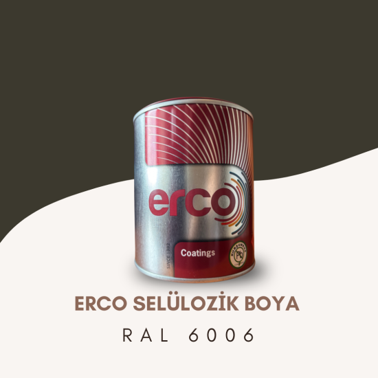 ERCO Selülozik Boya RAL 6006 ERCO Selülozik Boya RAL 6006