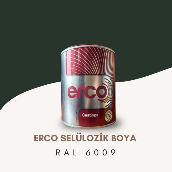 ERCO Selülozik Boya RAL 6009 ERCO Selülozik Boya RAL 6009