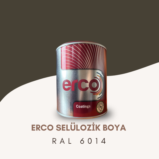 ERCO Selülozik Boya RAL 6014 ERCO Selülozik Boya RAL 6014