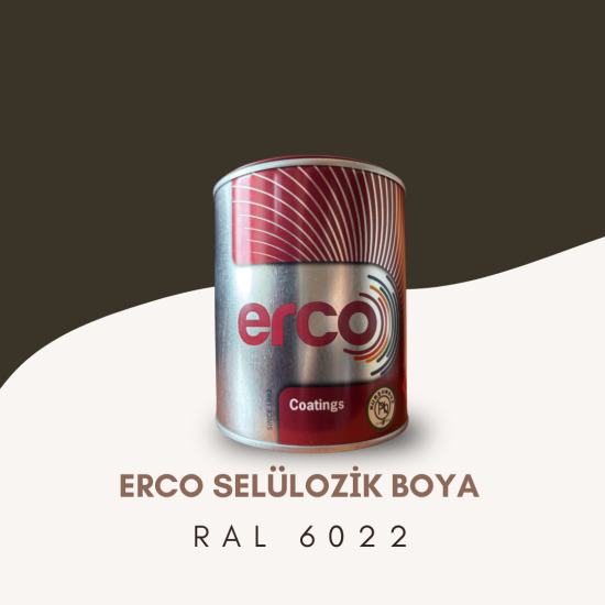 ERCO Selülozik Boya RAL 6022 ERCO Selülozik Boya RAL 6022