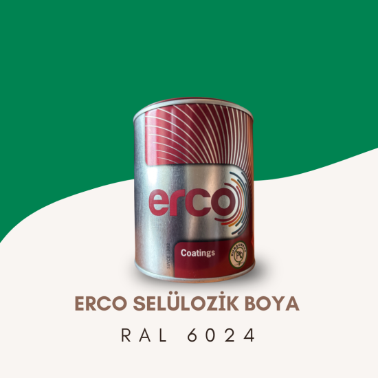 ERCO Selülozik Boya RAL 6024 ERCO Selülozik Boya RAL 6024
