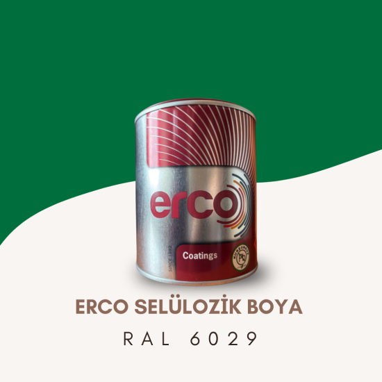 ERCO Selülozik Boya RAL 6029 ERCO Selülozik Boya RAL 6029