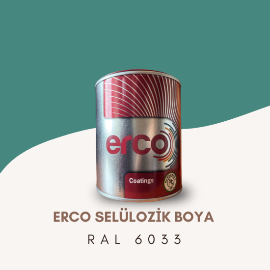 ERCO Selülozik Boya RAL 6033 ERCO Selülozik Boya RAL 6033
