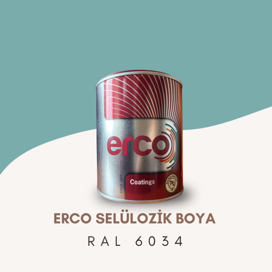 ERCO Selülozik Boya RAL 6034 ERCO Selülozik Boya RAL 6034