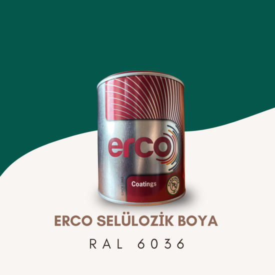 ERCO Selülozik Boya RAL 6036 ERCO Selülozik Boya RAL 6036