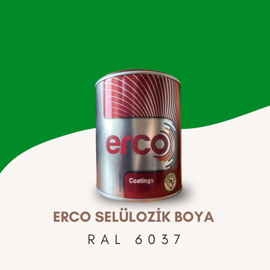 ERCO Selülozik Boya RAL 6037 ERCO Selülozik Boya RAL 6037