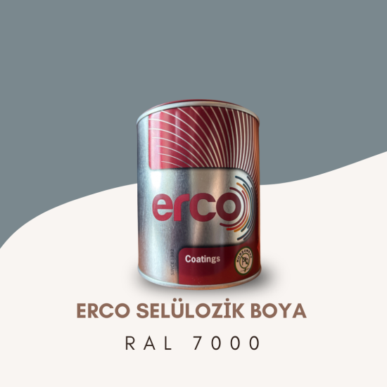 ERCO Selülozik Boya RAL 7000 ERCO Selülozik Boya RAL 7000