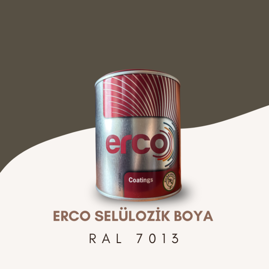 ERCO Selülozik Boya RAL 7013 ERCO Selülozik Boya RAL 7013