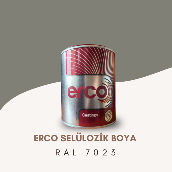 ERCO Selülozik Boya RAL 7023 ERCO Selülozik Boya RAL 7023