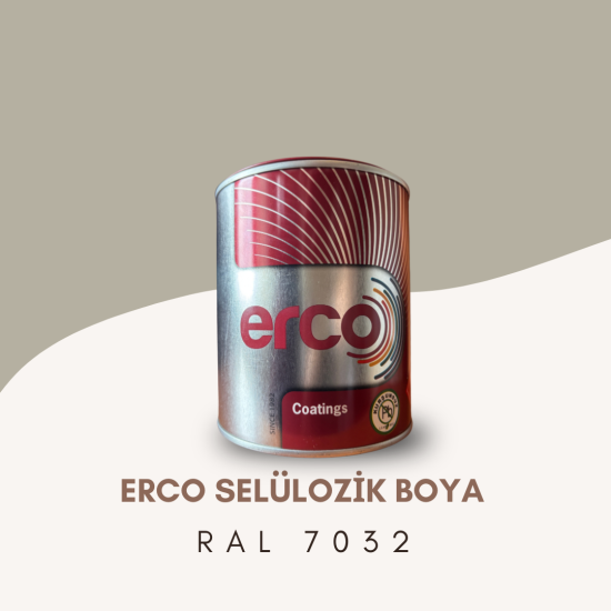 ERCO Selülozik Boya RAL 7032 ERCO Selülozik Boya RAL 7032