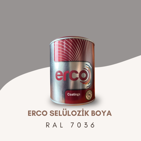 ERCO Selülozik Boya RAL 7036 ERCO Selülozik Boya RAL 7036