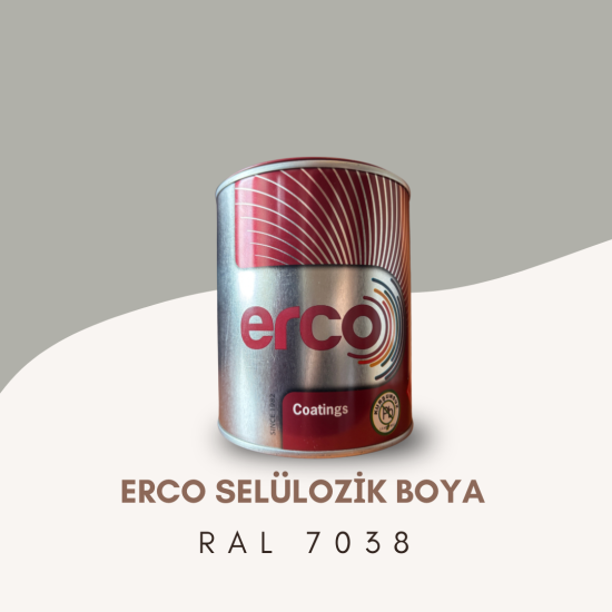 ERCO Selülozik Boya RAL 7038 ERCO Selülozik Boya RAL 7038