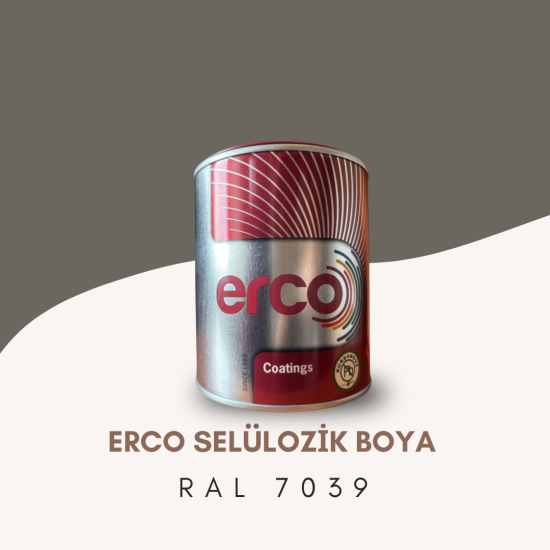 ERCO Selülozik Boya RAL 7039 ERCO Selülozik Boya RAL 7039