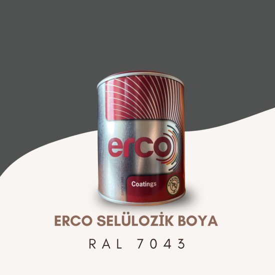 ERCO Selülozik Boya RAL 7043 ERCO Selülozik Boya RAL 7043