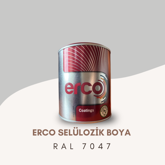 ERCO Selülozik Boya RAL 7047 ERCO Selülozik Boya RAL 7047