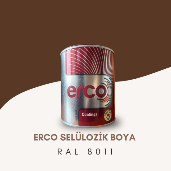 ERCO Selülozik Boya RAL 8011 ERCO Selülozik Boya RAL 8011