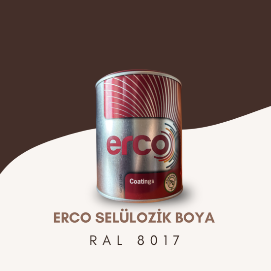 ERCO Selülozik Boya RAL 8017 ERCO Selülozik Boya RAL 8017