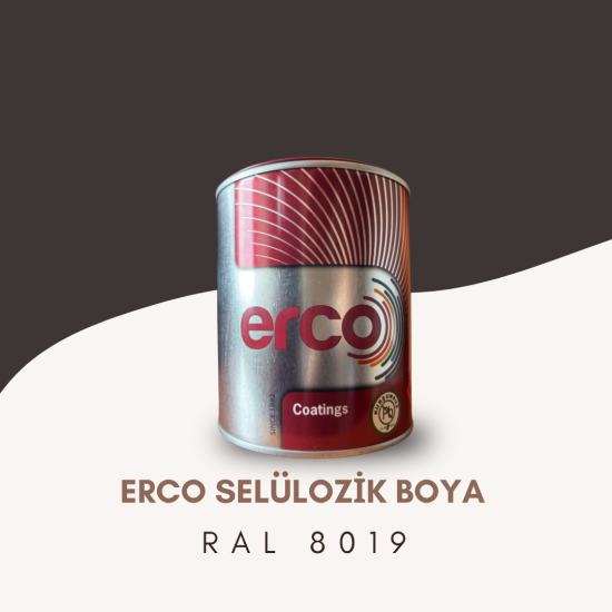 ERCO Selülozik Boya RAL 8019 ERCO Selülozik Boya RAL 8019