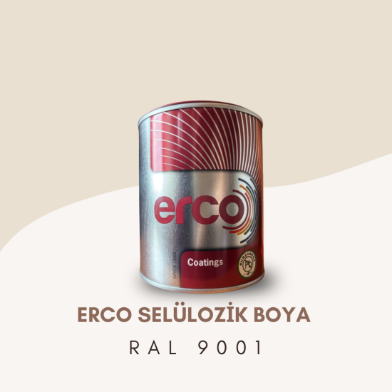 ERCO Selülozik Boya RAL 9001 ERCO Selülozik Boya RAL 9001