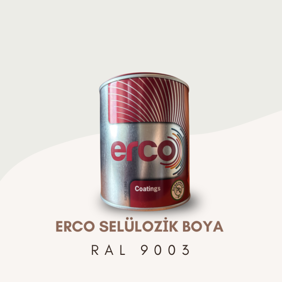 ERCO Selülozik Boya RAL 9003 ERCO Selülozik Boya RAL 9003