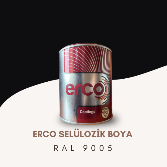ERCO Selülozik Boya RAL 9005 ERCO Selülozik Boya RAL 9005