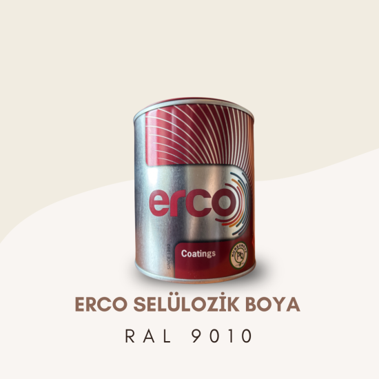 ERCO Selülozik Boya RAL 9010 ERCO Selülozik Boya RAL 9010