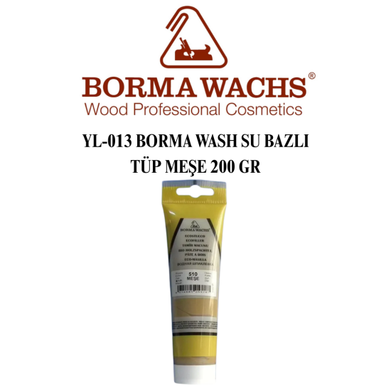 YL-013 BORMA WASH SU BAZLI TÜP MEŞE 200 GR YL-013 BORMA WASH SU BAZLI TÜP MEŞE 200 GR