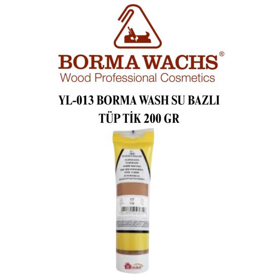YL-013 BORMA WASH SU BAZLI TÜP TİK 200 GR YL-013 BORMA WASH SU BAZLI TÜP TİK 200 GR
