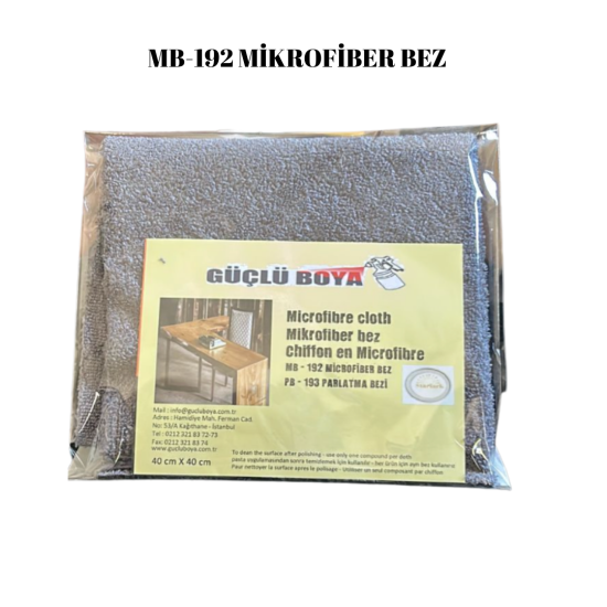 MB-192 MİKROFİBER BEZ MB-192 MİKROFİBER BEZ