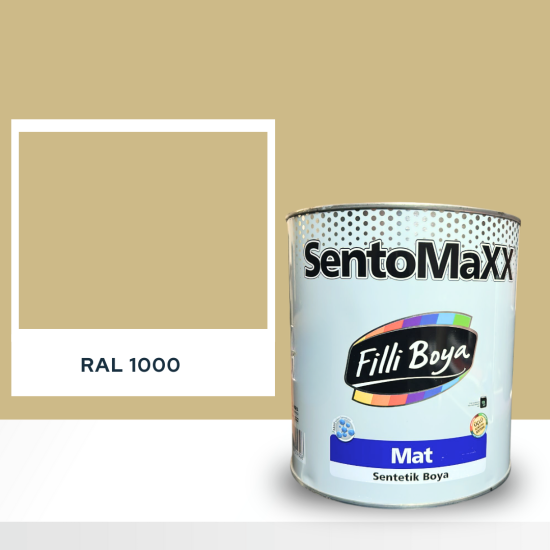FİLLİ BOYA SENTOMAXX BOYA RAL 1000 FİLLİ BOYA SENTOMAXX BOYA RAL 1000