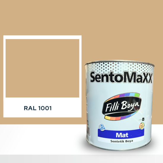 FİLLİ BOYA SENTOMAXX BOYA RAL 1001 FİLLİ BOYA SENTOMAXX BOYA RAL 1001