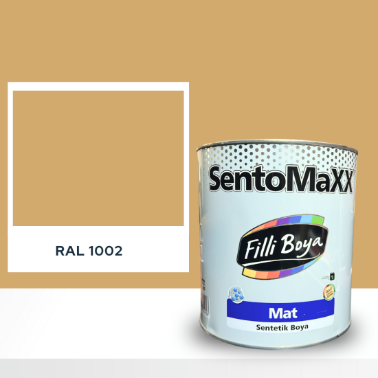 FİLLİ BOYA SENTOMAXX BOYA RAL 1002 FİLLİ BOYA SENTOMAXX BOYA RAL 1002