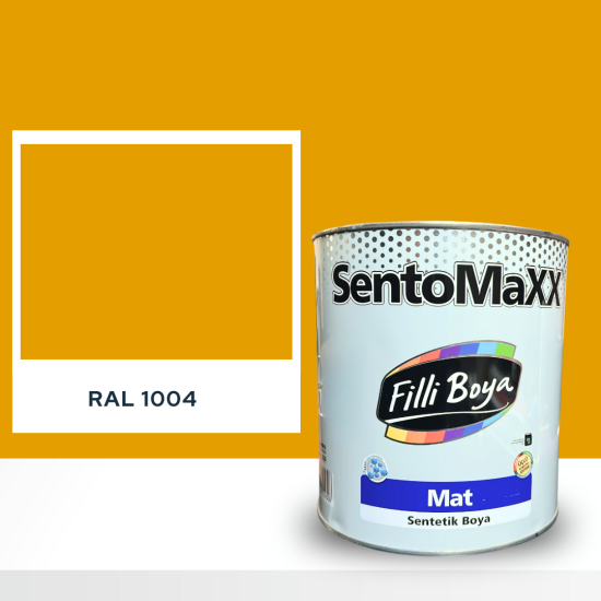 FİLLİ BOYA SENTOMAXX BOYA RAL 1004 FİLLİ BOYA SENTOMAXX BOYA RAL 1004