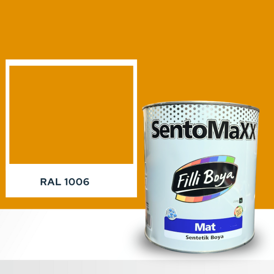 FİLLİ BOYA SENTOMAXX BOYA RAL 1006 FİLLİ BOYA SENTOMAXX BOYA RAL 1006
