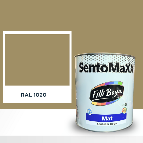 FİLLİ BOYA SENTOMAXX BOYA RAL 1020 FİLLİ BOYA SENTOMAXX BOYA RAL 1020