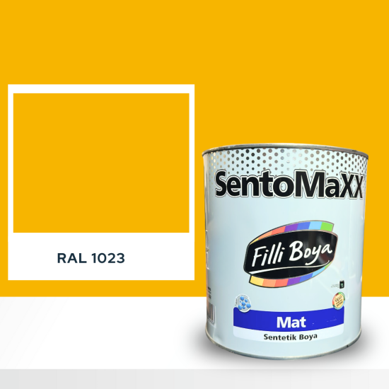 FİLLİ BOYA SENTOMAXX BOYA RAL 1023 FİLLİ BOYA SENTOMAXX BOYA RAL 1023