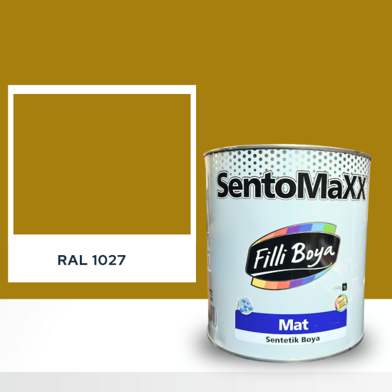FİLLİ BOYA SENTOMAXX BOYA RAL 1027 FİLLİ BOYA SENTOMAXX BOYA RAL 1027