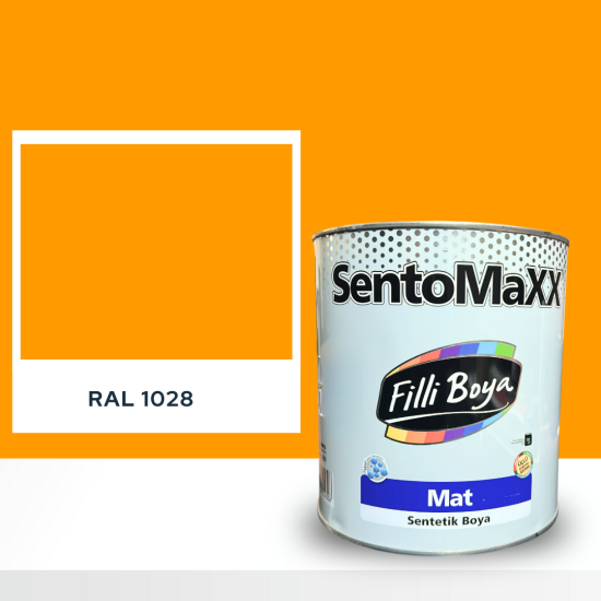 FİLLİ BOYA SENTOMAXX BOYA RAL 1028 FİLLİ BOYA SENTOMAXX BOYA RAL 1028
